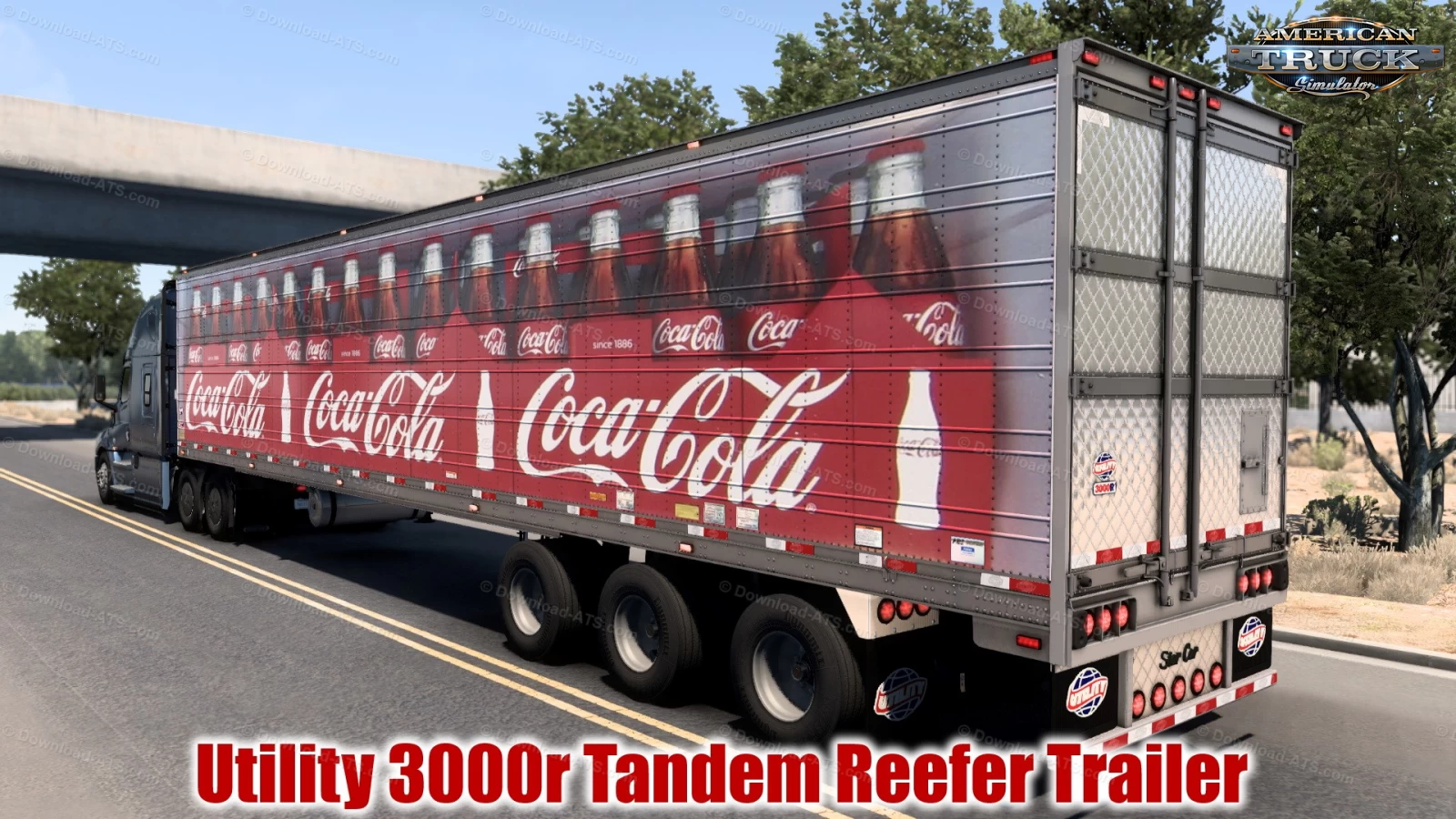 Utility 3000r Tandem Reefer Trailer v1.0 (1.40.x) for ATS