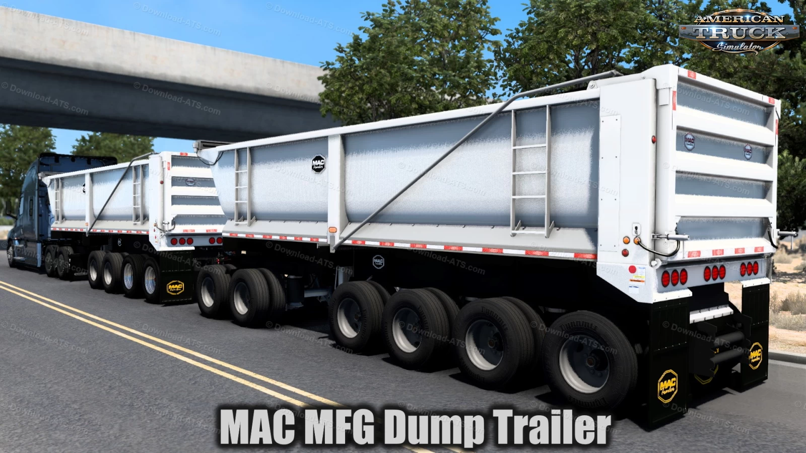MAC MFG Dump Trailer v1.0 (1.40.x) for ATS