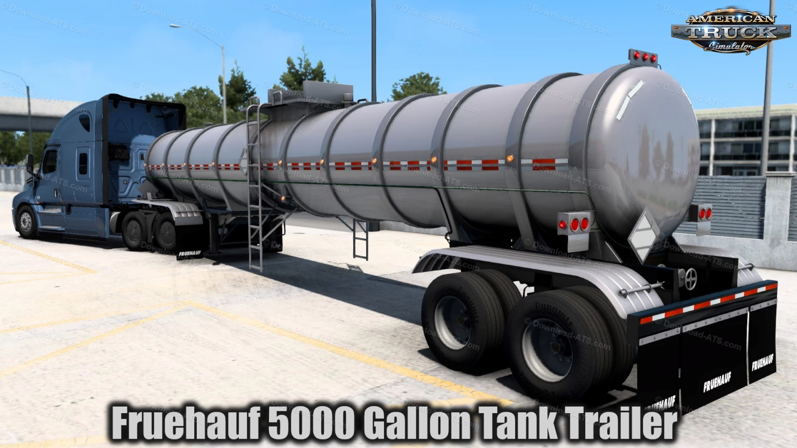 Fruehauf 5000 Gallon Tank Trailer v1.0 (1.40.x) for ATS