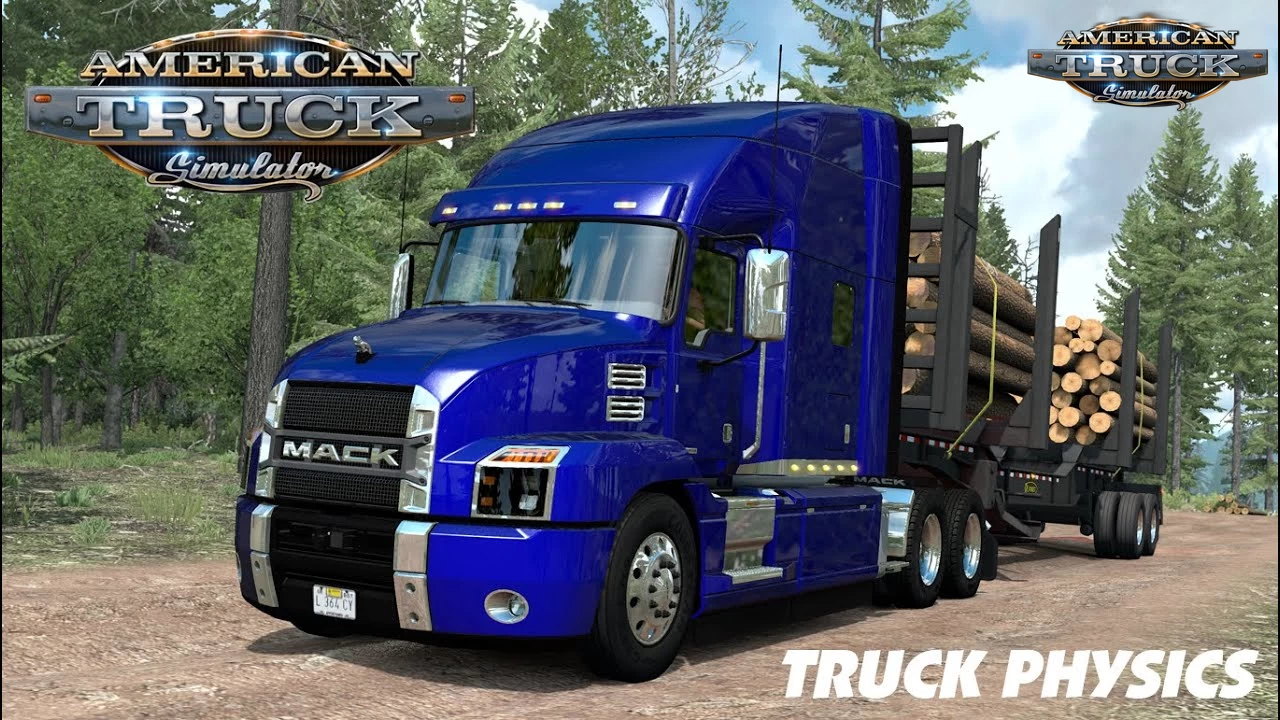 Truck Physics v0.2.3 By Alex Kazak (1.40.x) for ATS