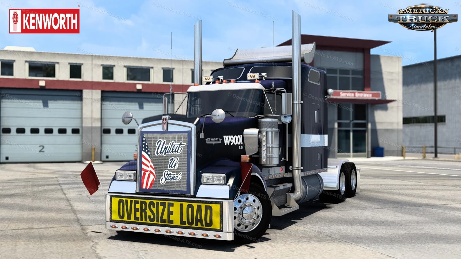 Kenworth W900L Big Bob Magnum v3.6.1 (1.41.x) for ATS