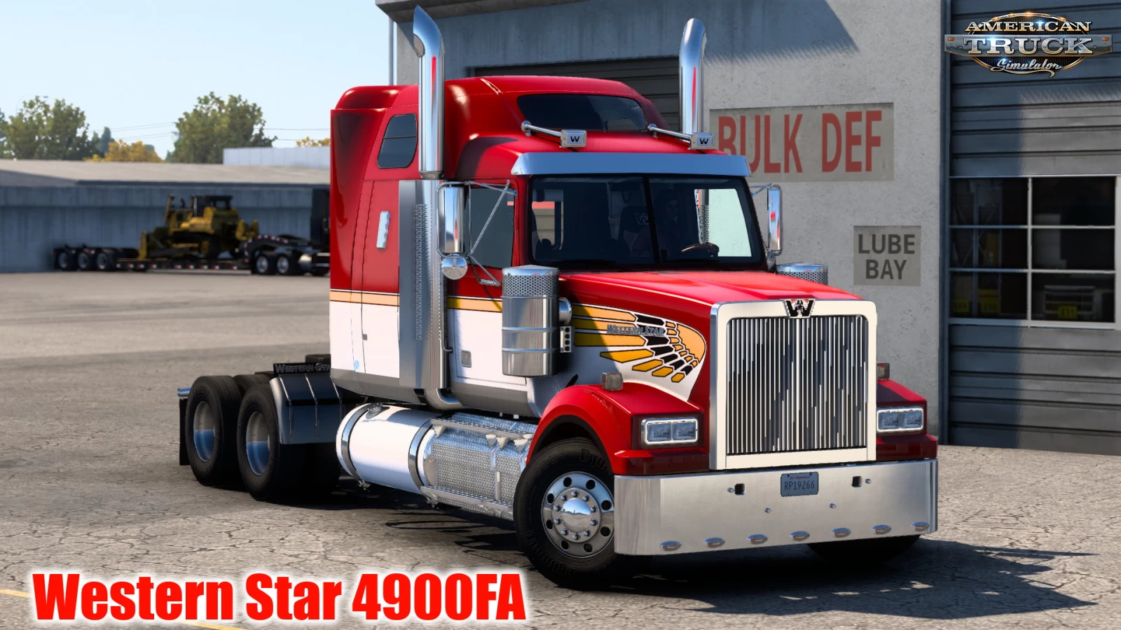 Western Star 4900FA + Interior v3.3 (1.40.x) for ATS