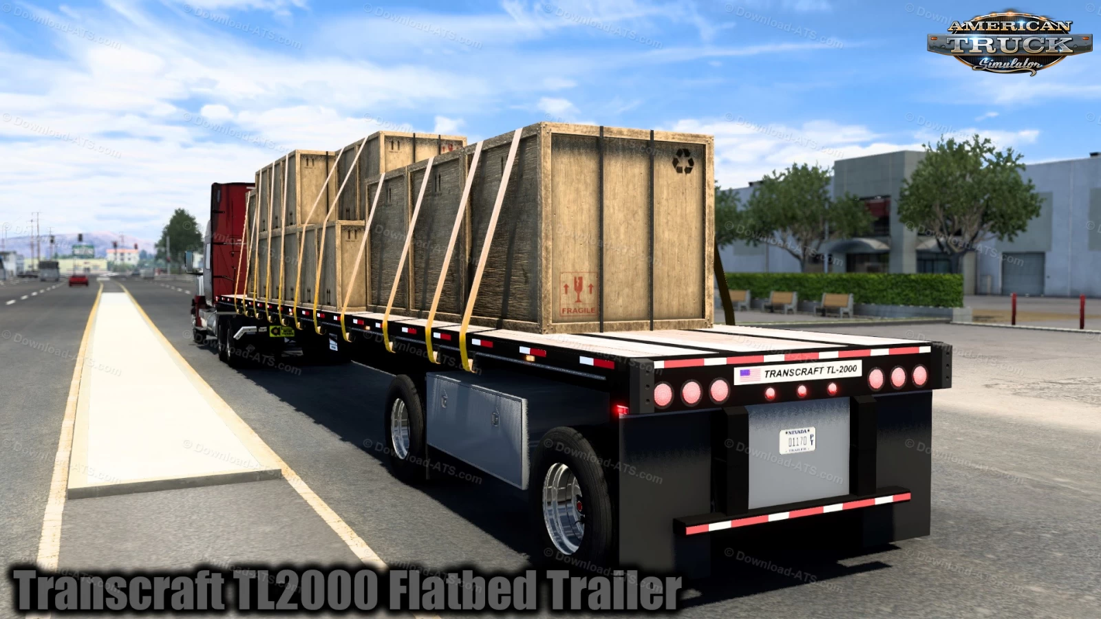 Transcraft TL2000 Flatbed Trailer v1.1 (1.40.x) for ATS