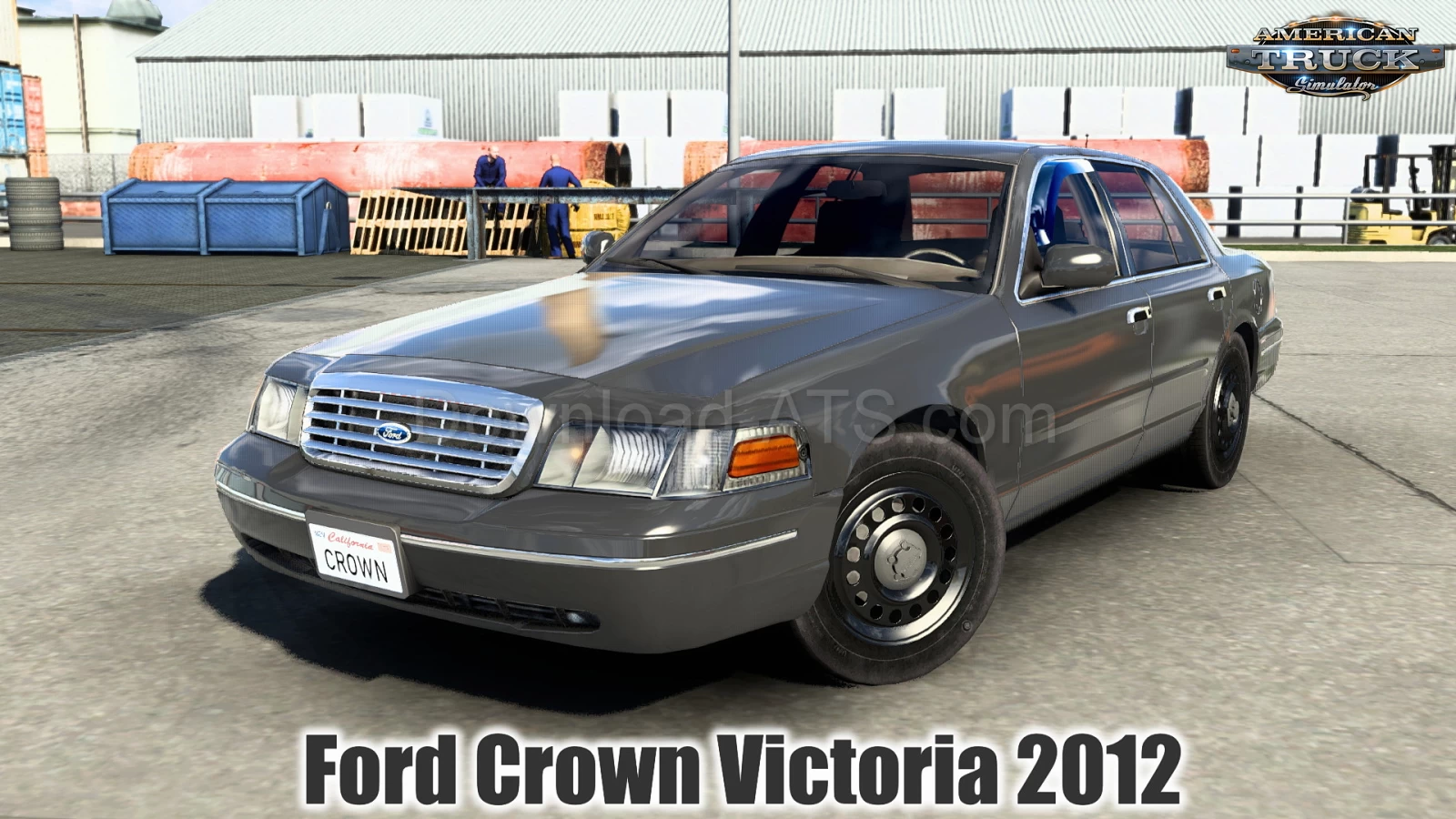 Ford Crown Victoria v5.9 by Metehan BİLAL (1.50.x) for ATS