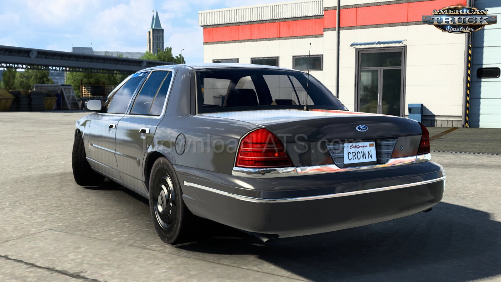 Ford Crown Victoria v5.5 by Metehan BİLAL (1.45.x) for ATS