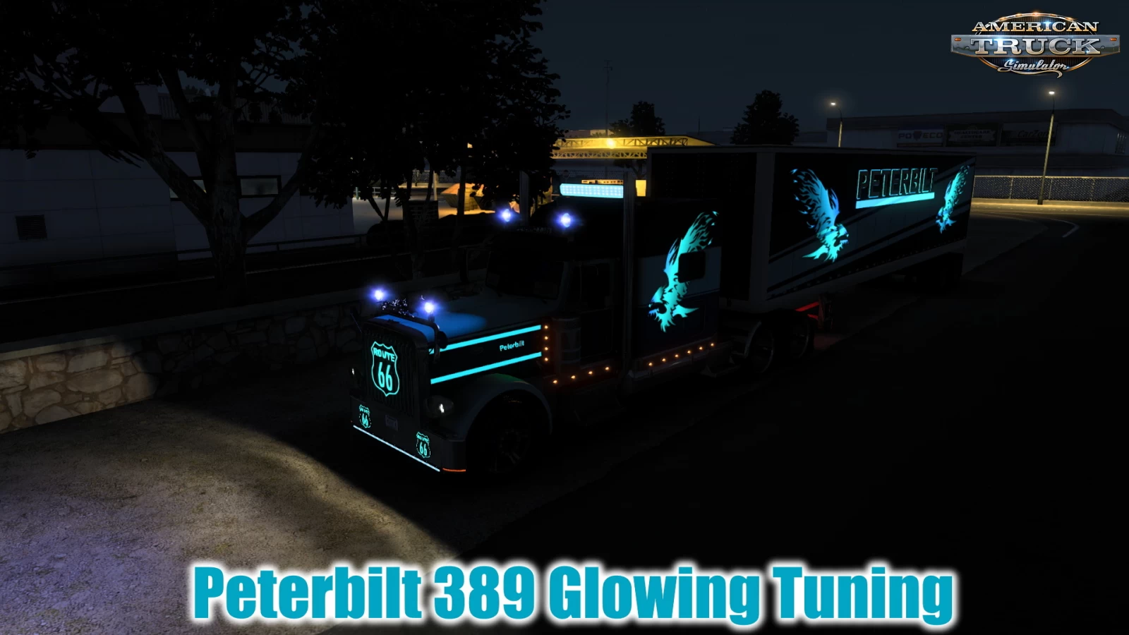 Peterbilt 389 Glowing Tuning v2.2 (1.50.x) for ATS