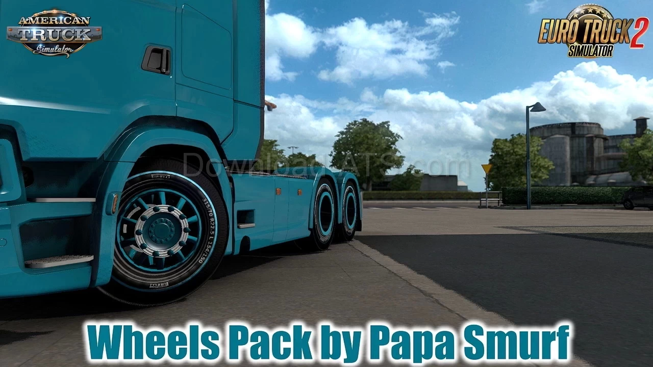 Wheels Pack v1.1 by Papa Smurf (1.40.x) for ATS