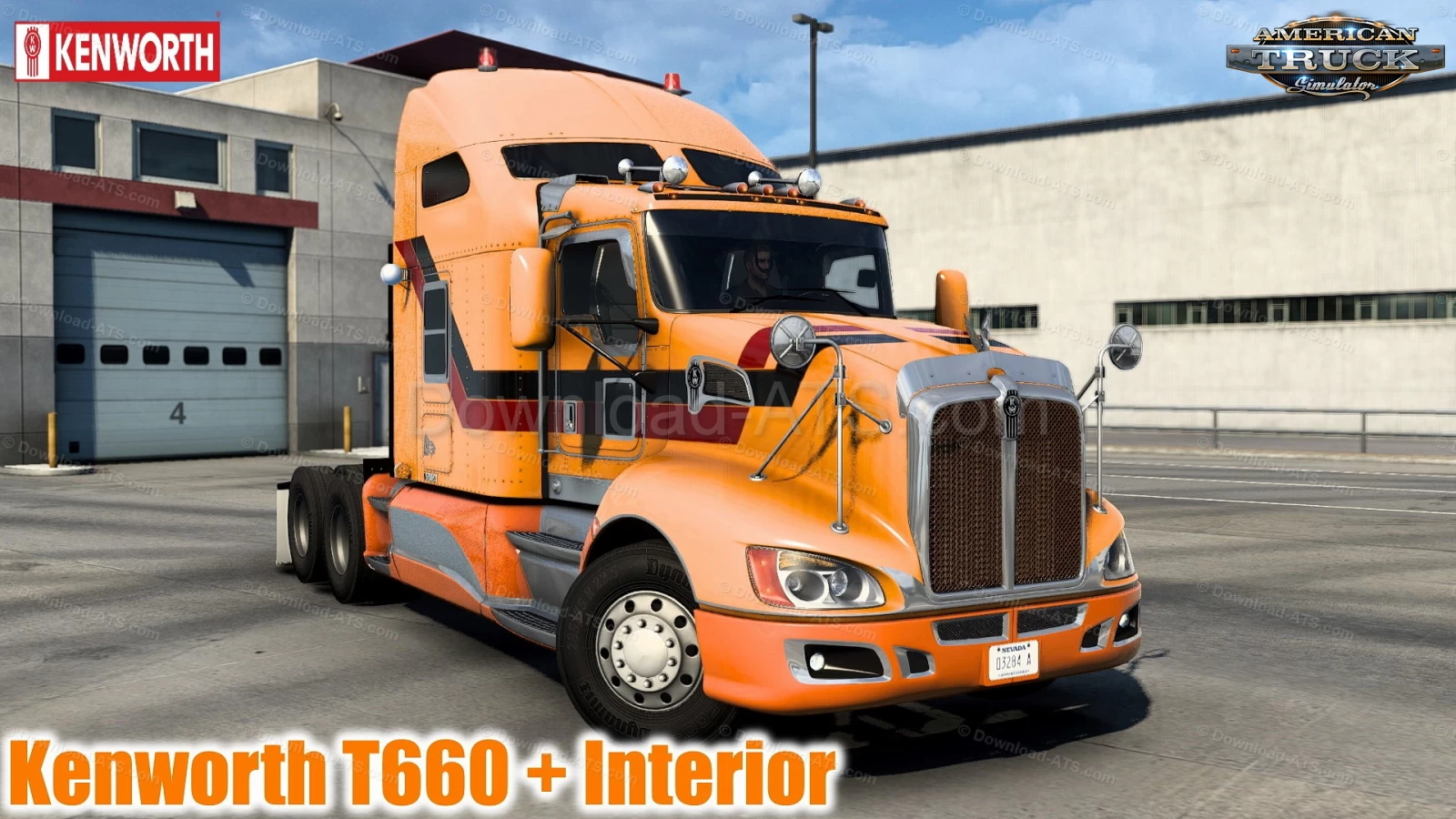 Kenworth T660 + Interior v3.8 (1.50.x) for ATS