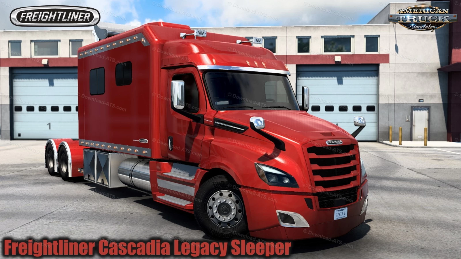 Freightliner Cascadia Legacy Sleeper v3.3 (1.44.x) for ATS