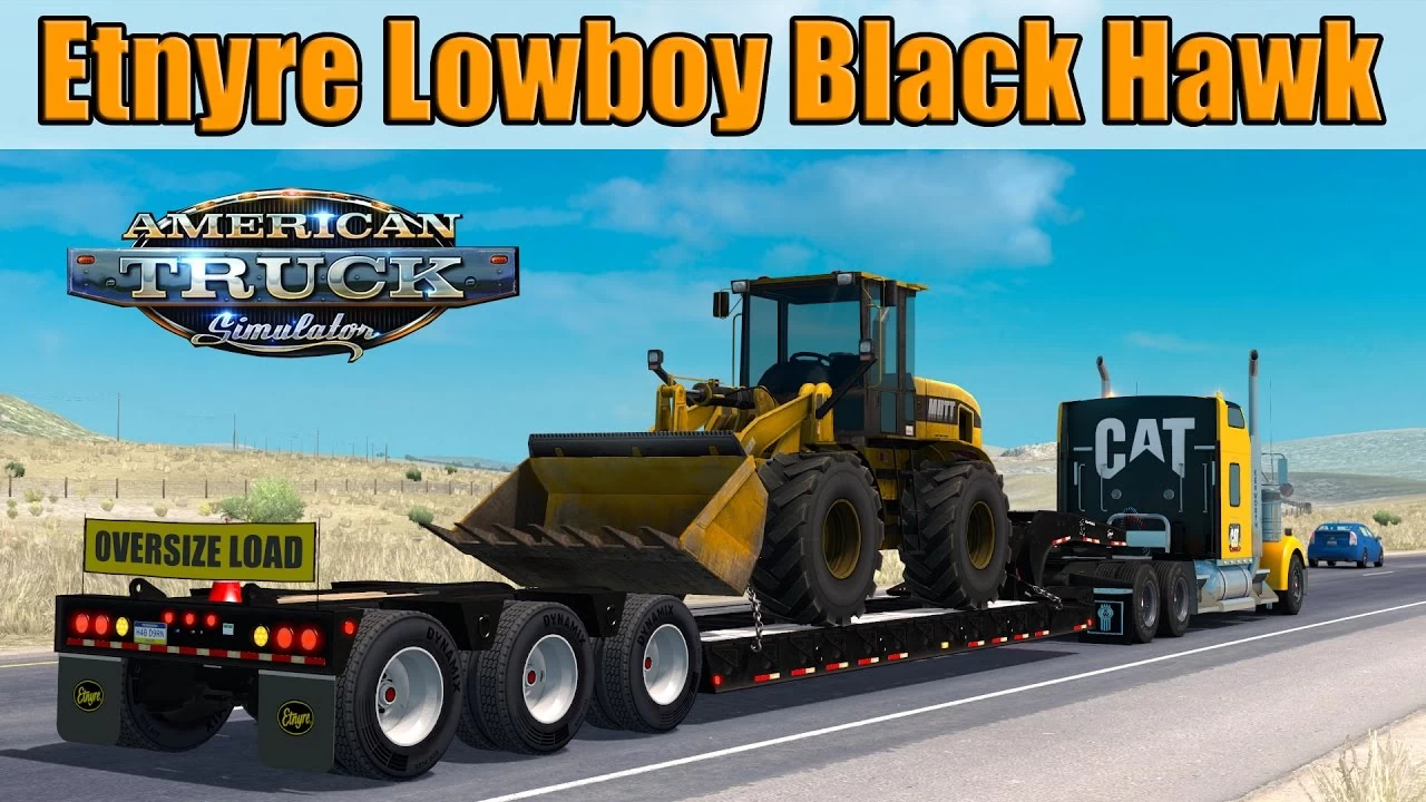 Etnyre Lowboy Black Hawk Ownable v2.3 (1.49.x) for ATS