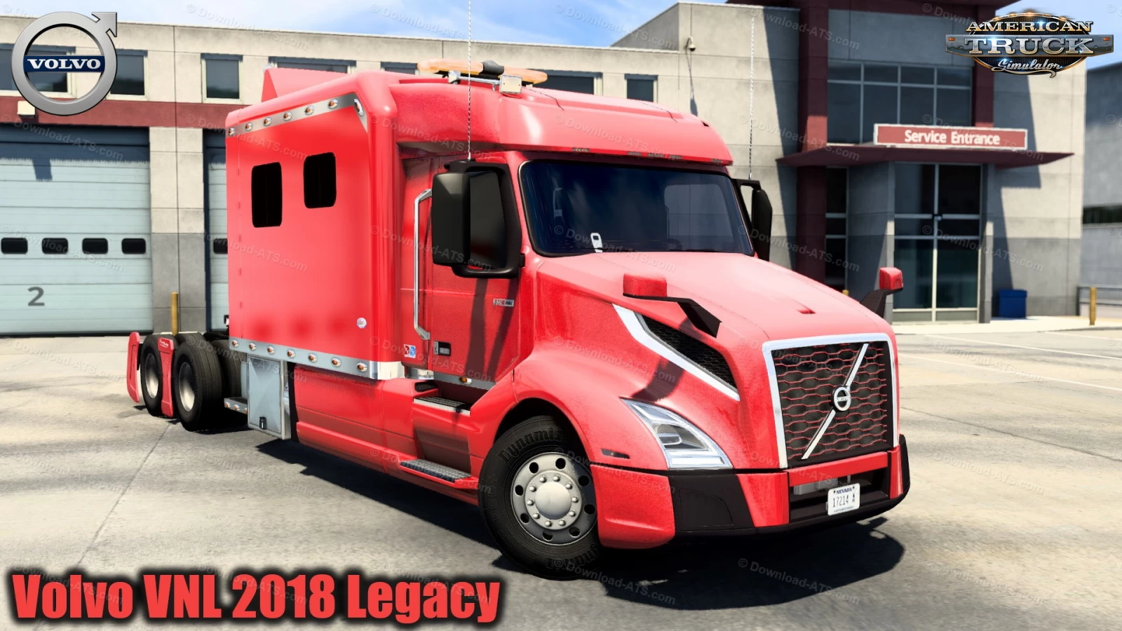Volvo VNL 2018 Legacy v1.0 (1.40.x) for ATS