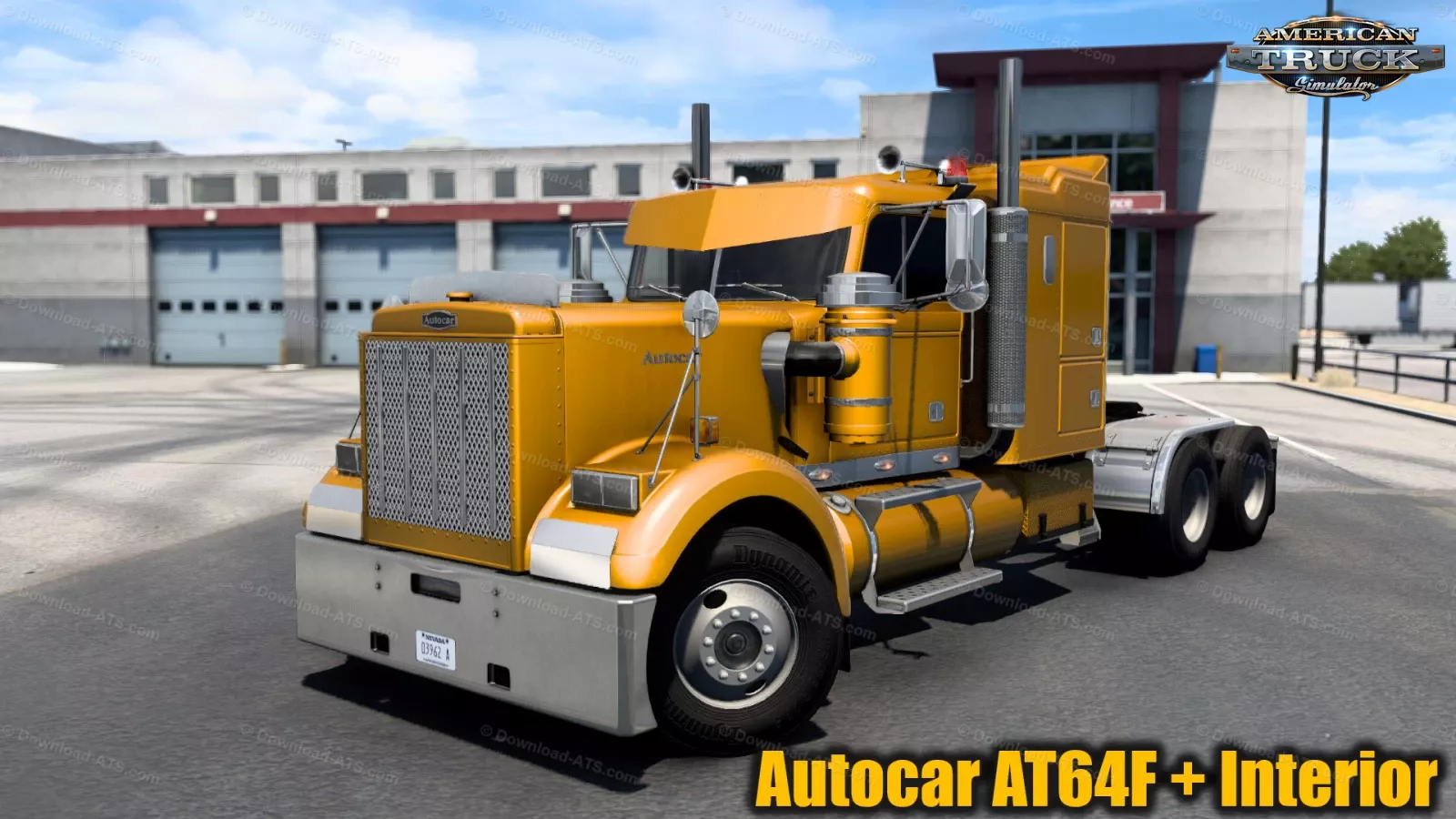 Autocar AT64F Truck + Interior v2.7 (1.40.x) for ATS