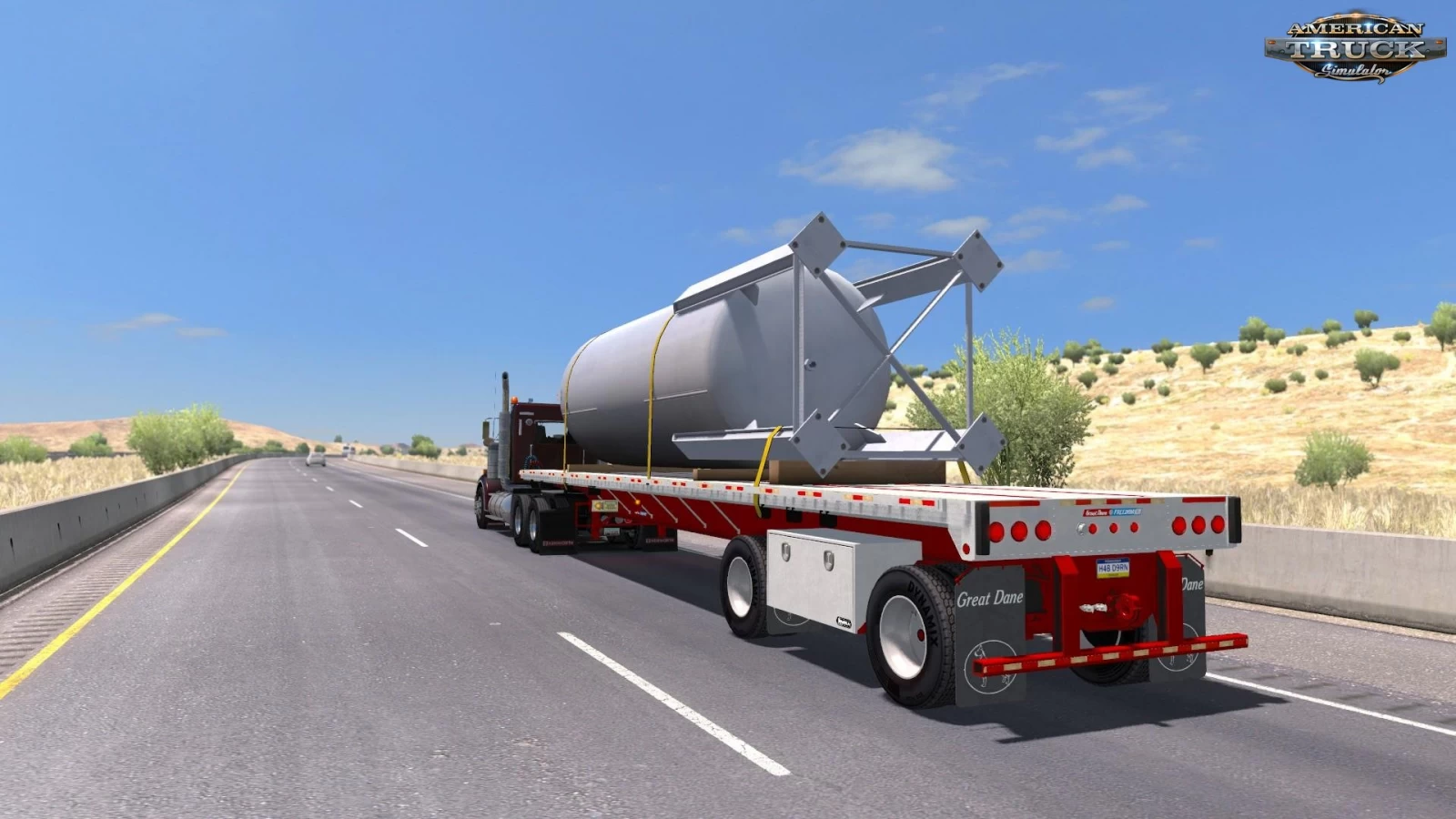 Trailer Great Dane Flatbed Owned v1.2 (v1.40.x) for ATS