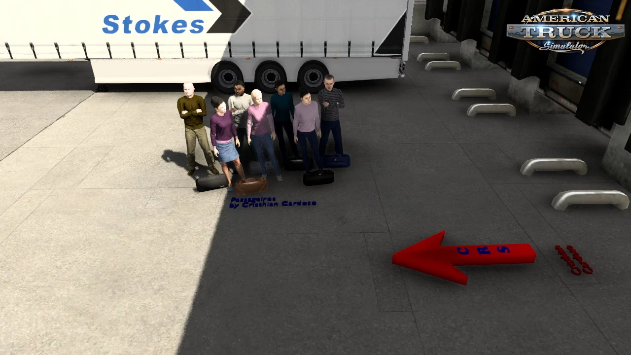 Passengers Bus Mod v2.4 by Cristhian Cardoso (1.57.x) for ATS