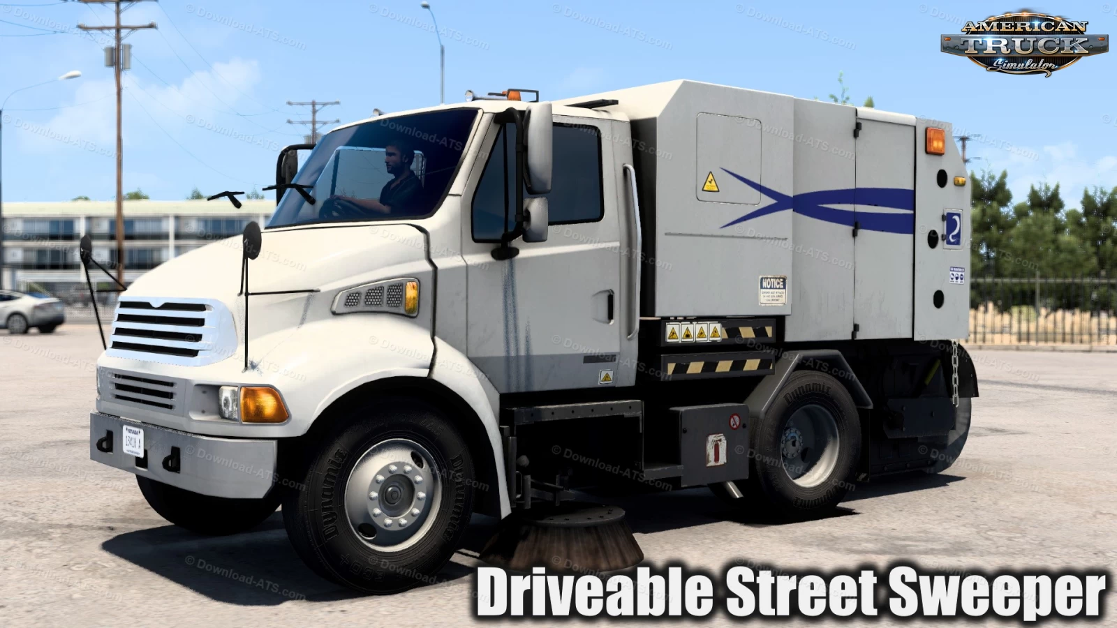 Driveable Street Sweeper v1.1 (1.42.x) for ATS