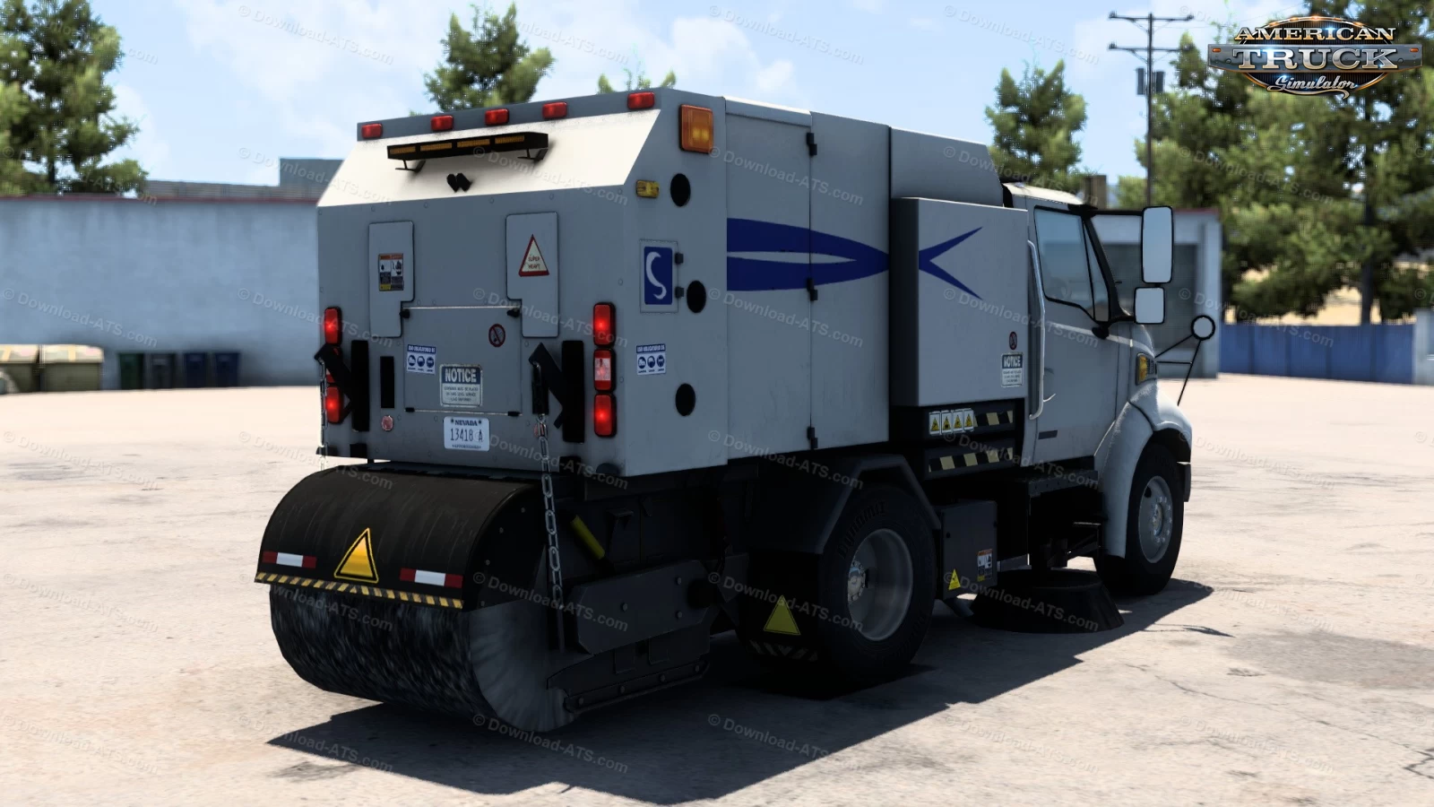 Driveable Street Sweeper v1.1 (1.42.x) for ATS