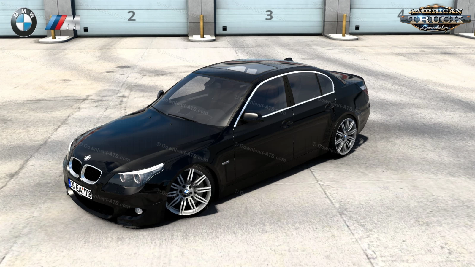 BMW 5-Series E60 M-Tech + Interior v3.0 (1.43.x) for ATS