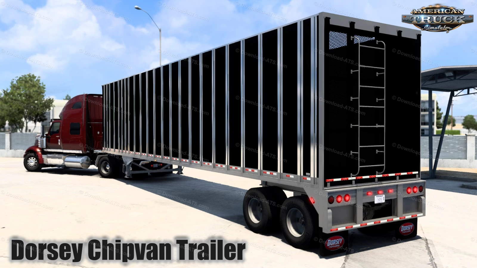 Dorsey Chipvan Trailer v1.1 (1.41.x) for ATS