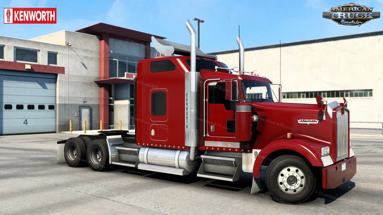 Custom SCS Kenworth W900 v1.2 by NiZmO (1.40.x) for ATS