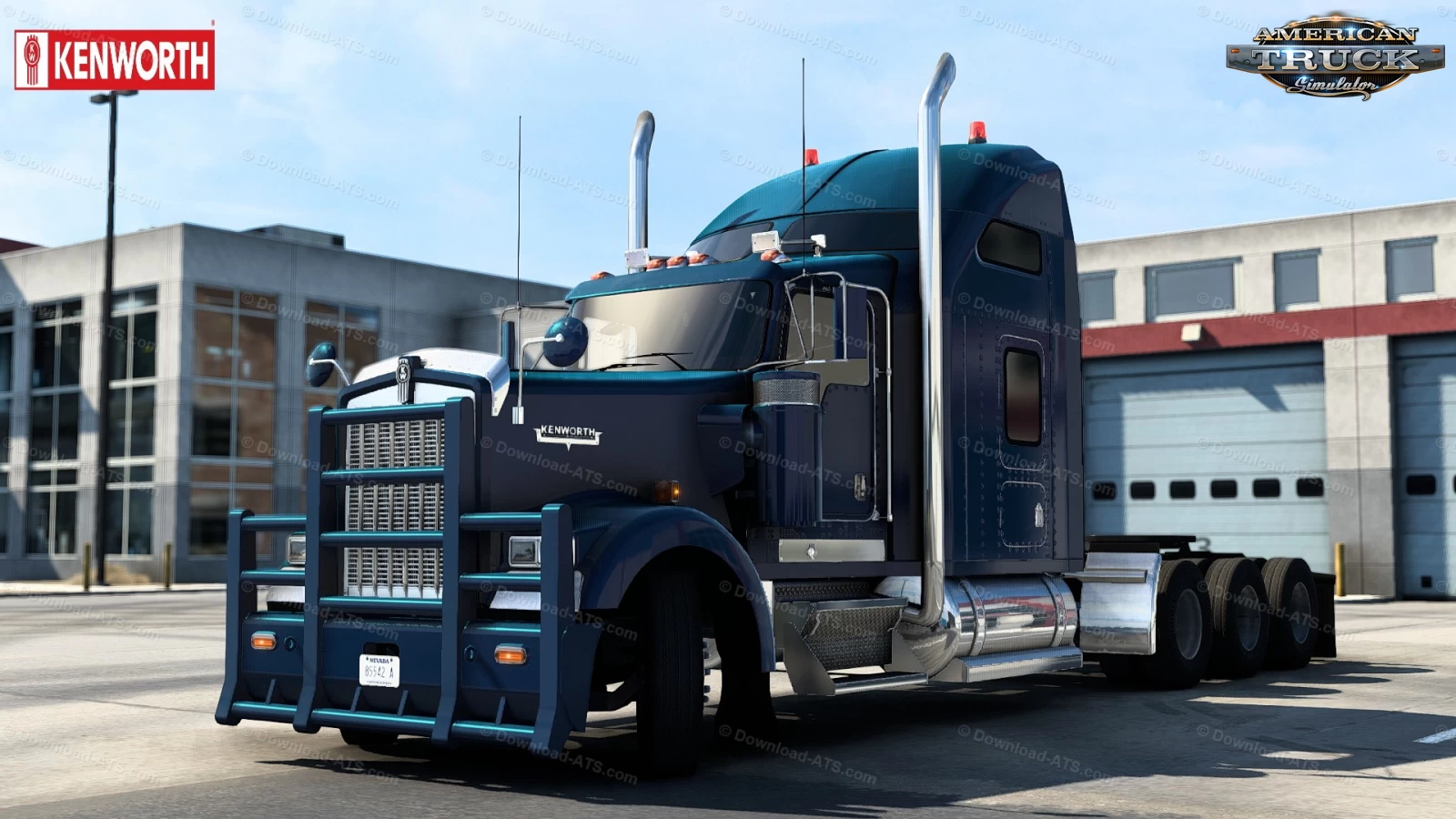 Custom SCS Kenworth W900 v1.2 by NiZmO (1.40.x) for ATS