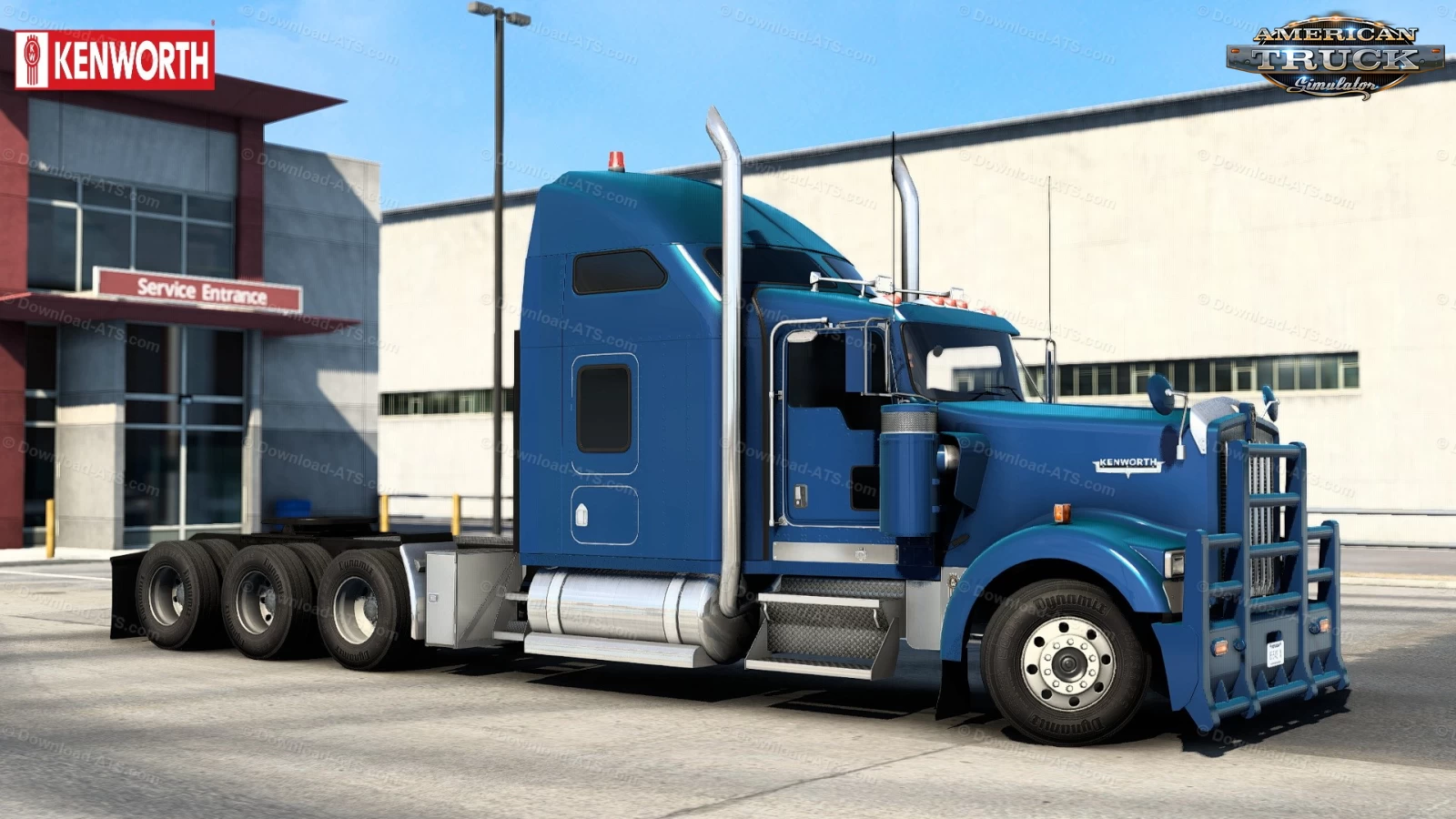 Custom SCS Kenworth W900 v1.2 by NiZmO (1.40.x) for ATS