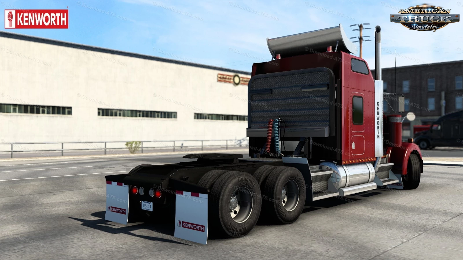 Custom SCS Kenworth W900 v1.2 by NiZmO (1.40.x) for ATS