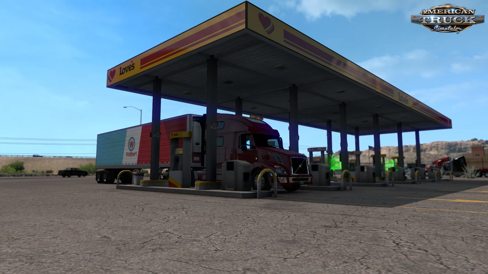 Real Gas Stations Revival Project v1.2 (1.43.x) for ATS