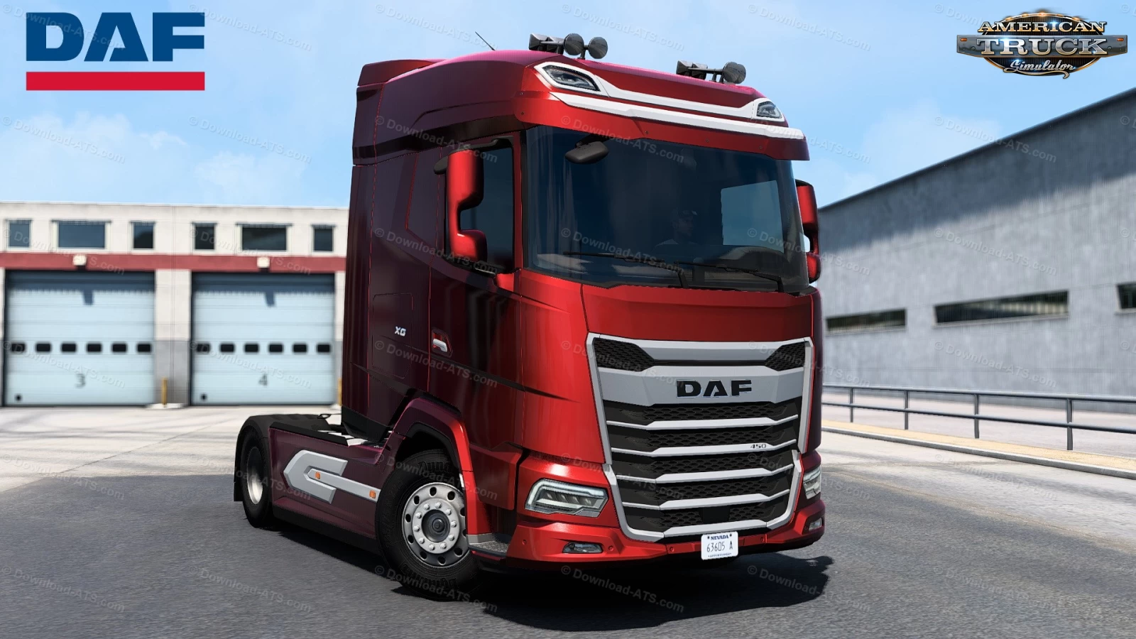 DAF 2021 GF & GF+ Truck v1.3 (1.44.x) for ATS
