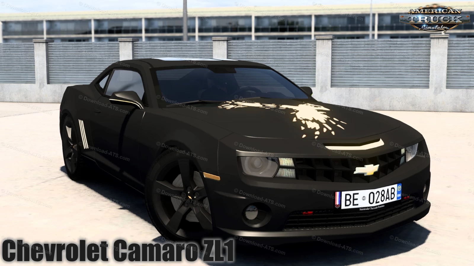 Chevrolet Camaro ZL1 + Interior v3.0 (1.40.x) for ATS