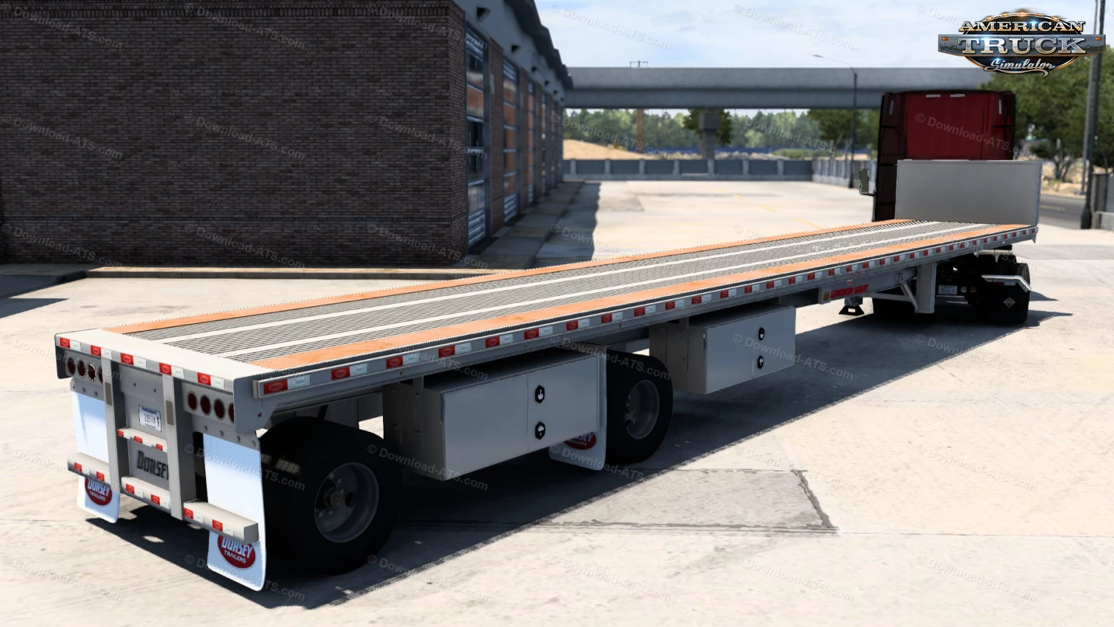 Dorsey Aluminum Giant Flatbed Trailer v1.1 (1.41.x) for ATS