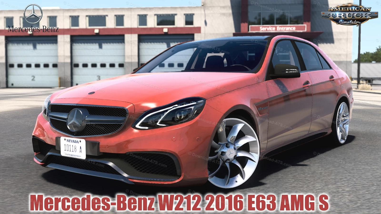 Mercedes-Benz W212 2016 E63 AMG S v4.8 (1.50.x) for ATS