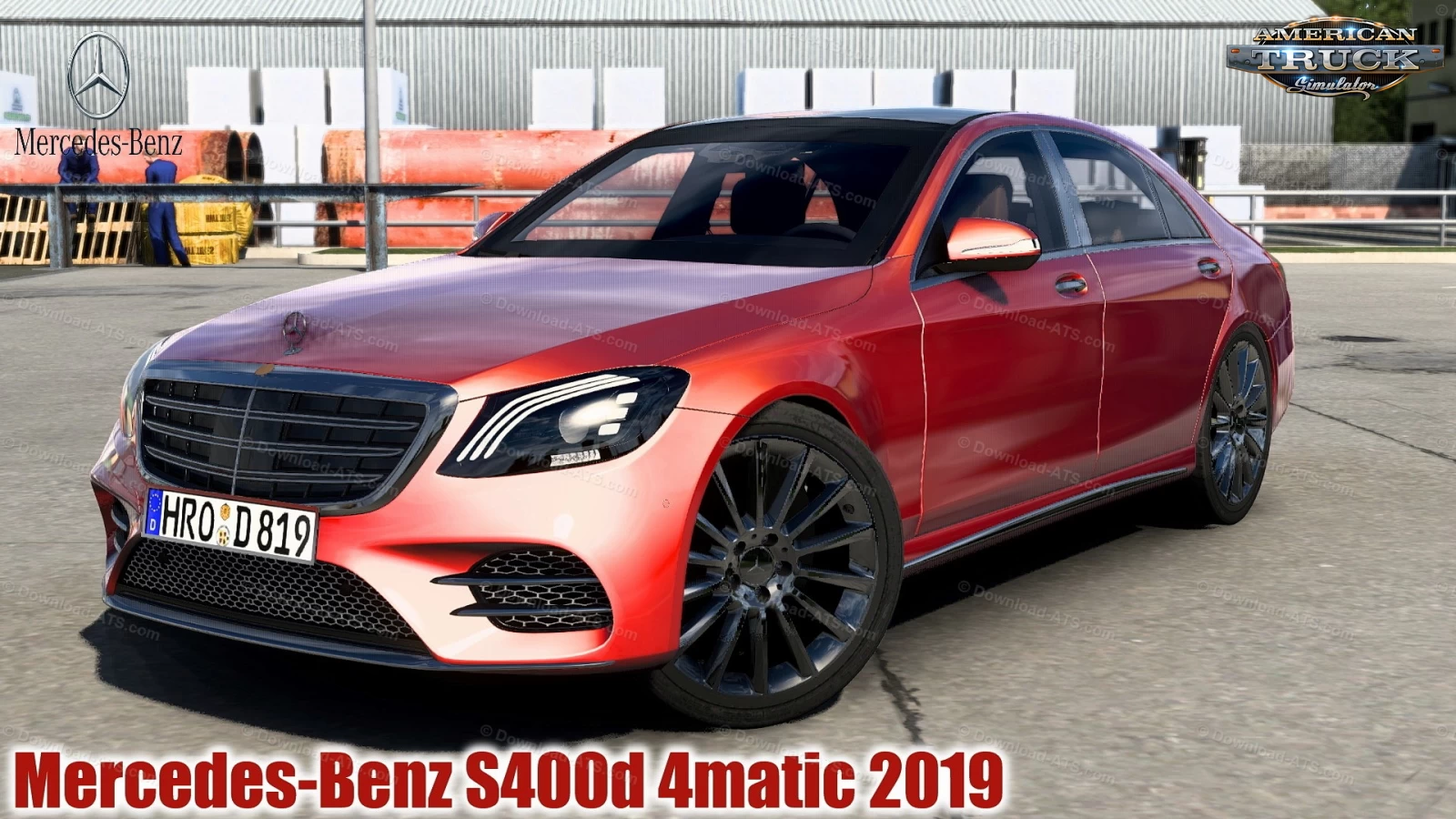 Mercedes-Benz S400D 4matic 2019 v4.7 (1.49.x) for ATS