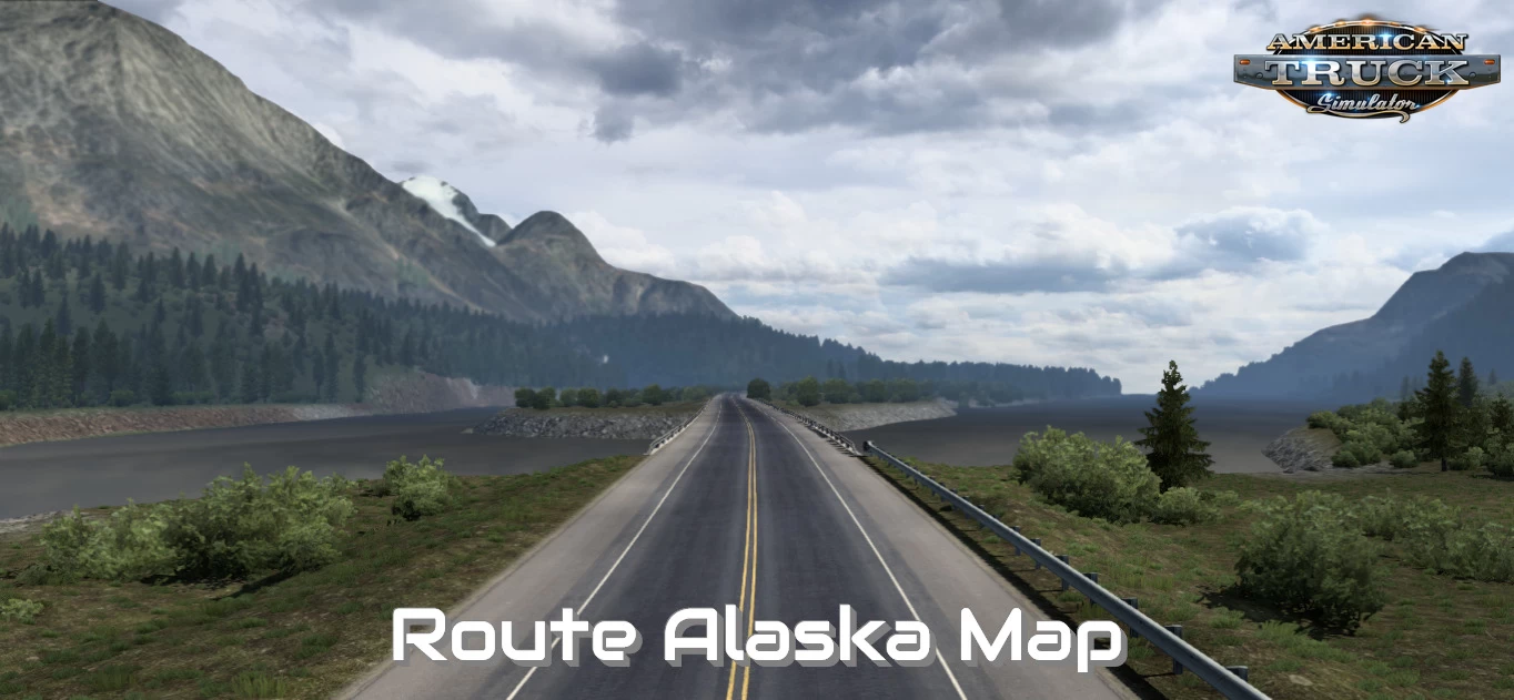 Route Alaska Map v1.7 By Ivanmykyta (1.49.x) for ATS