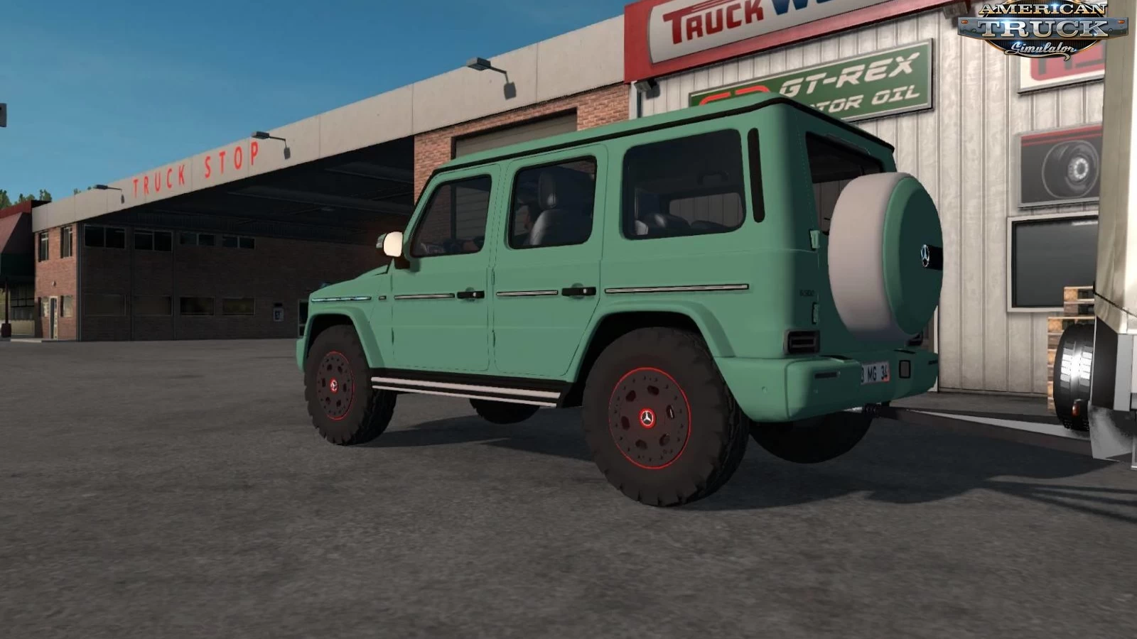 Mercedes-Benz G500 2019 + Interior v2.0 (1.41.x) for ATS