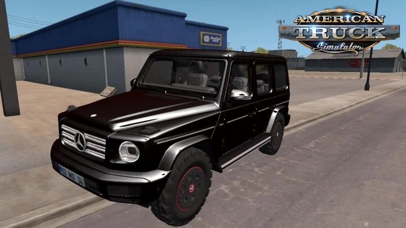 Mercedes-Benz G500 2019 + Interior v2.0 (1.41.x) for ATS