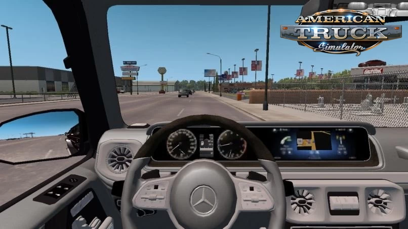 Mercedes-Benz G500 2019 + Interior v2.0 (1.41.x) for ATS