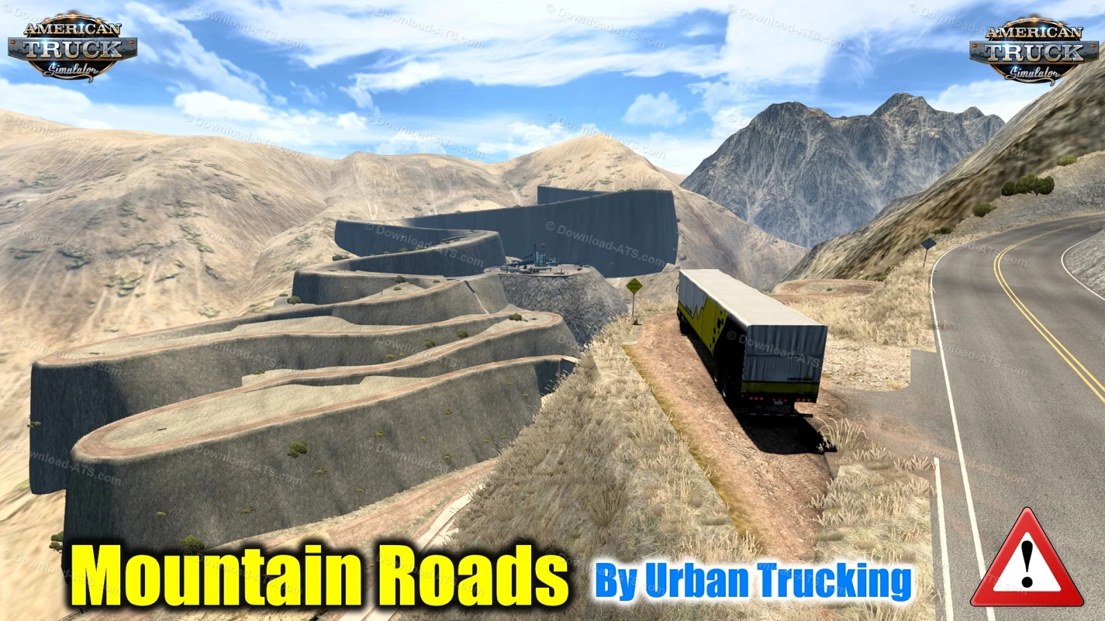 Mountain Roads Map v1.4.4 (1.50.x) for ATS