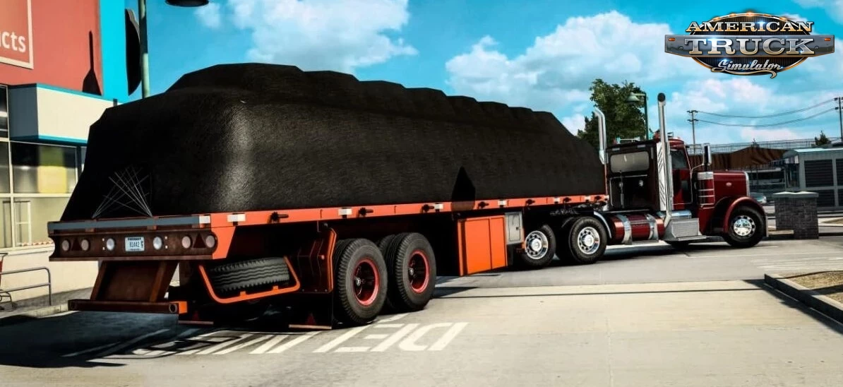Iranian Kaveh Flatbed Trailer v1.0 (1.41.x) for ATS