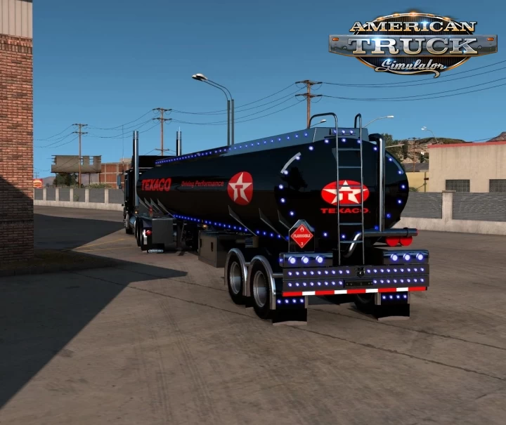 SCS Fuel Tanker Trailer v1.4 Edit by ReneNate (1.48.x) for ATS