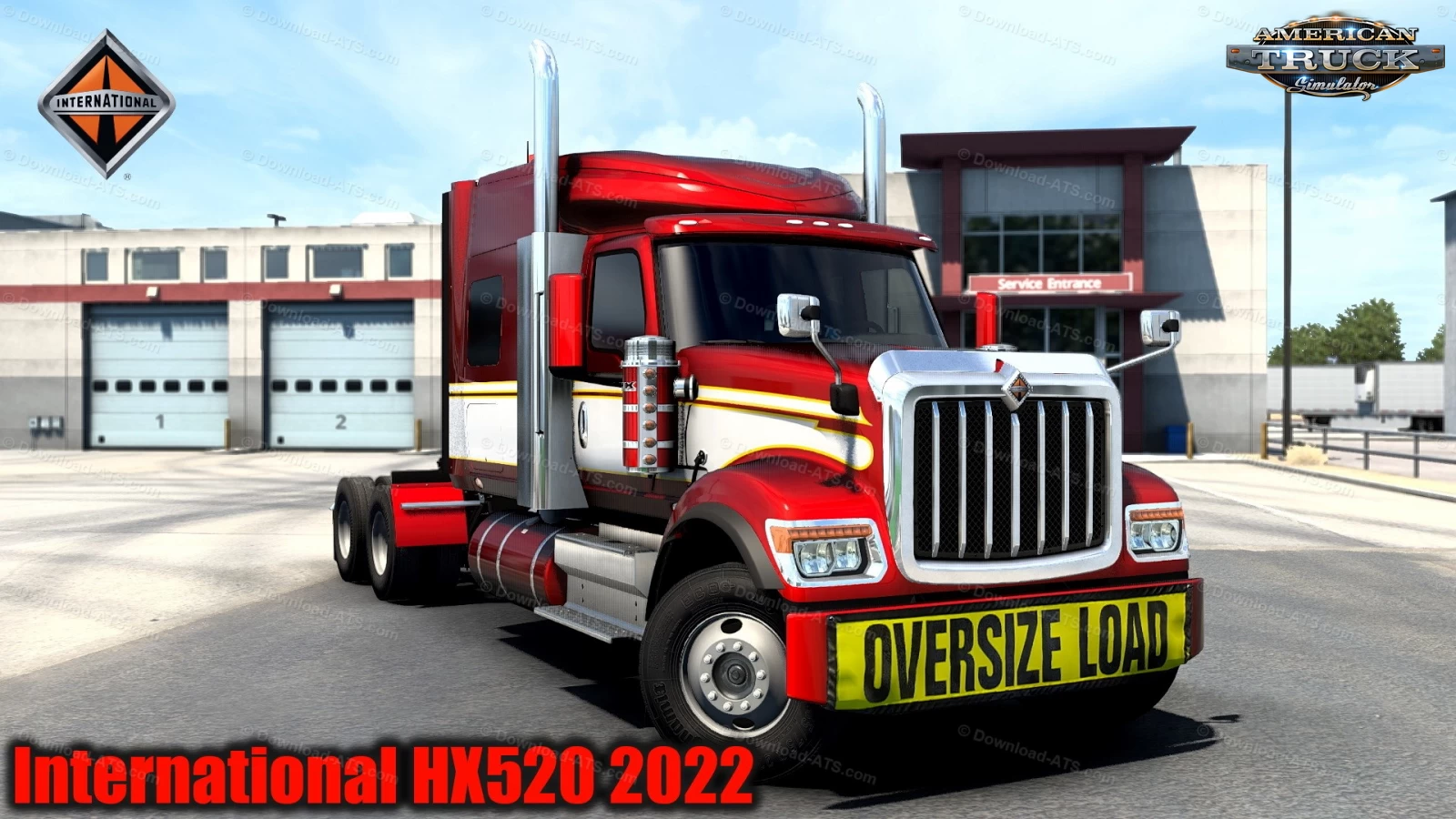 International HX520 2022 Truck v1.7 (1.47.x) for ATS