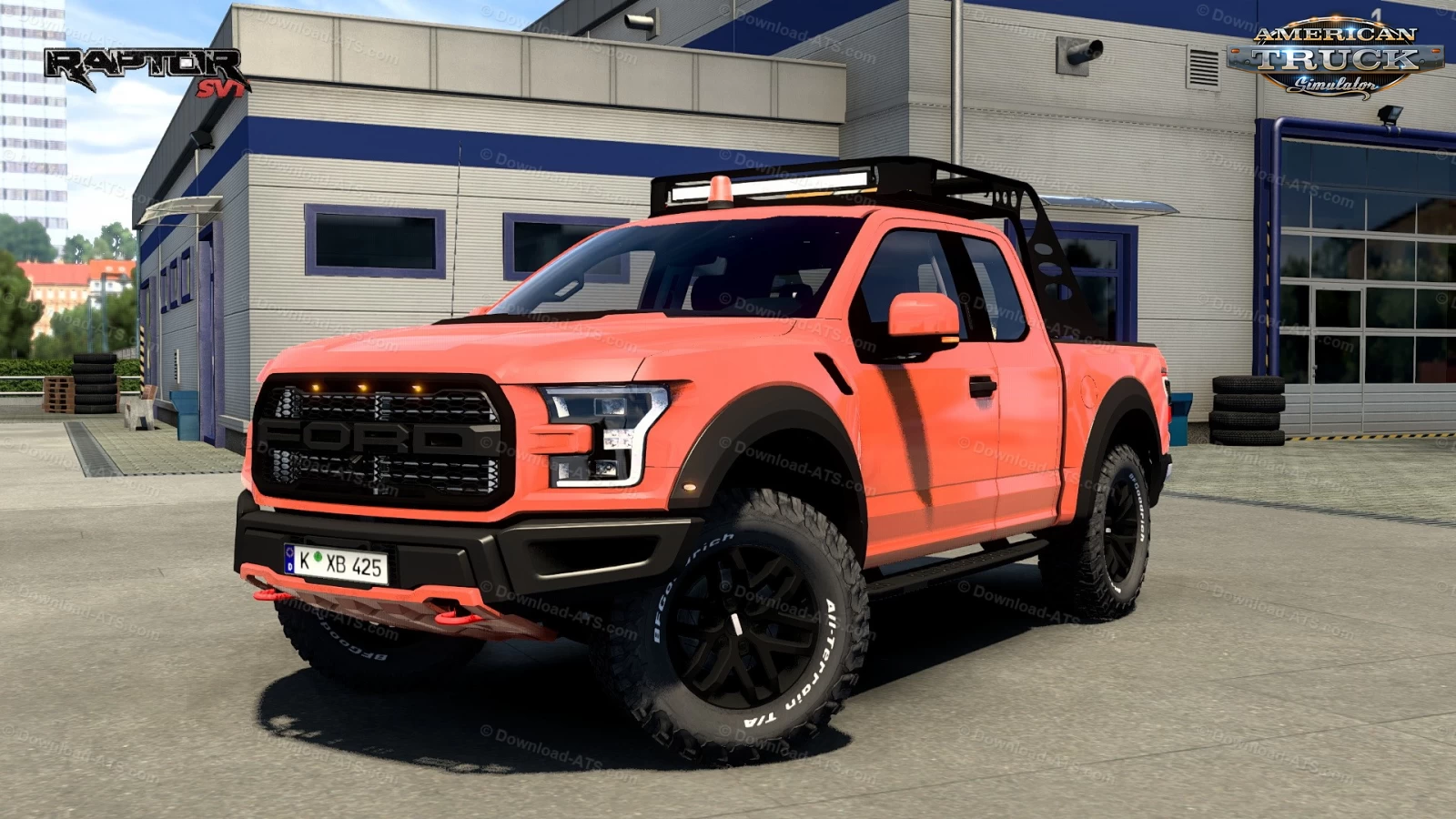 Ford F-150 Raptor 2017 + Interior v2.6 (1.57.x) for ATS