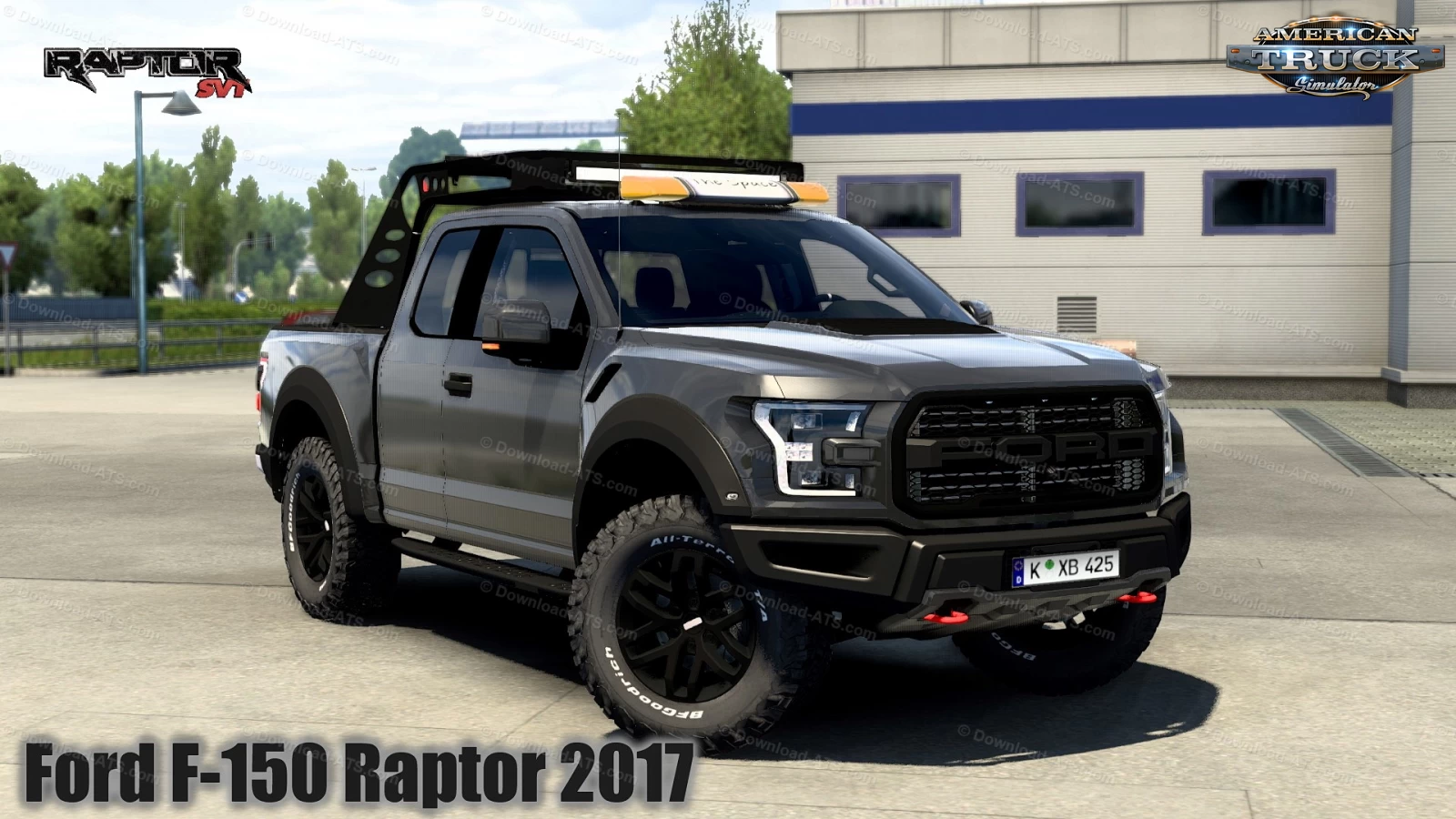 Ford F-150 Raptor 2017 + Interior v1.8 (1.43.x) for ATS