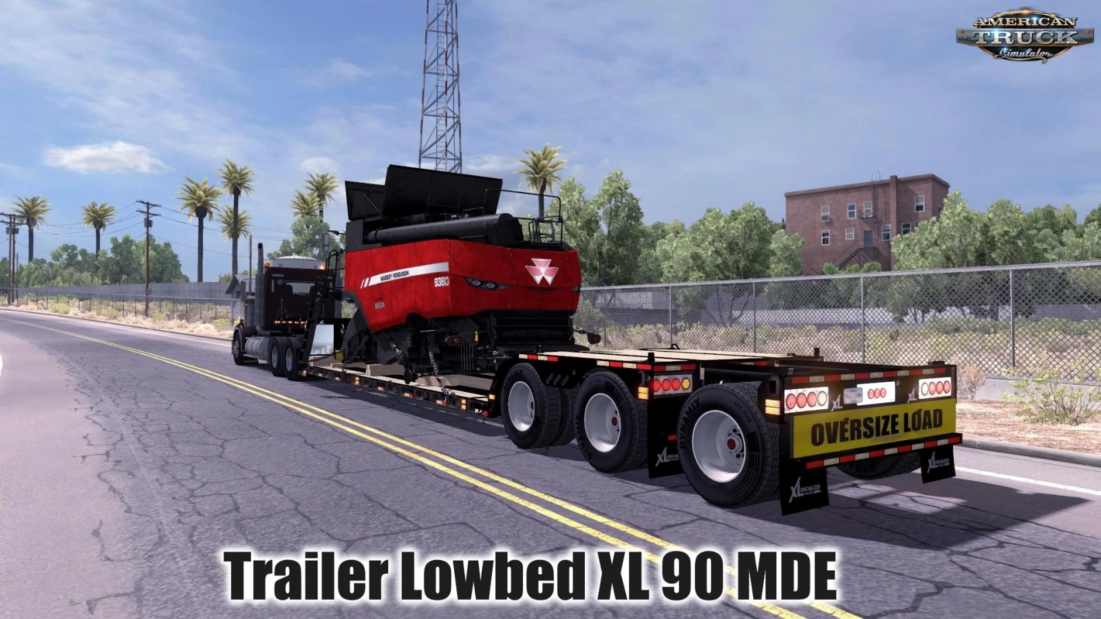 Trailer Lowbed XL 90 MDE v6.2 (1.41.x) for ATS