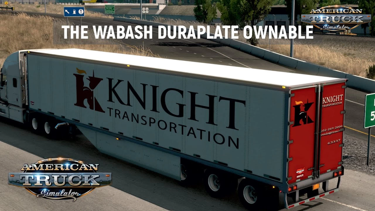 Trailer Wabash Duraplate + Skins v4.1 (1.41.x) for ATS