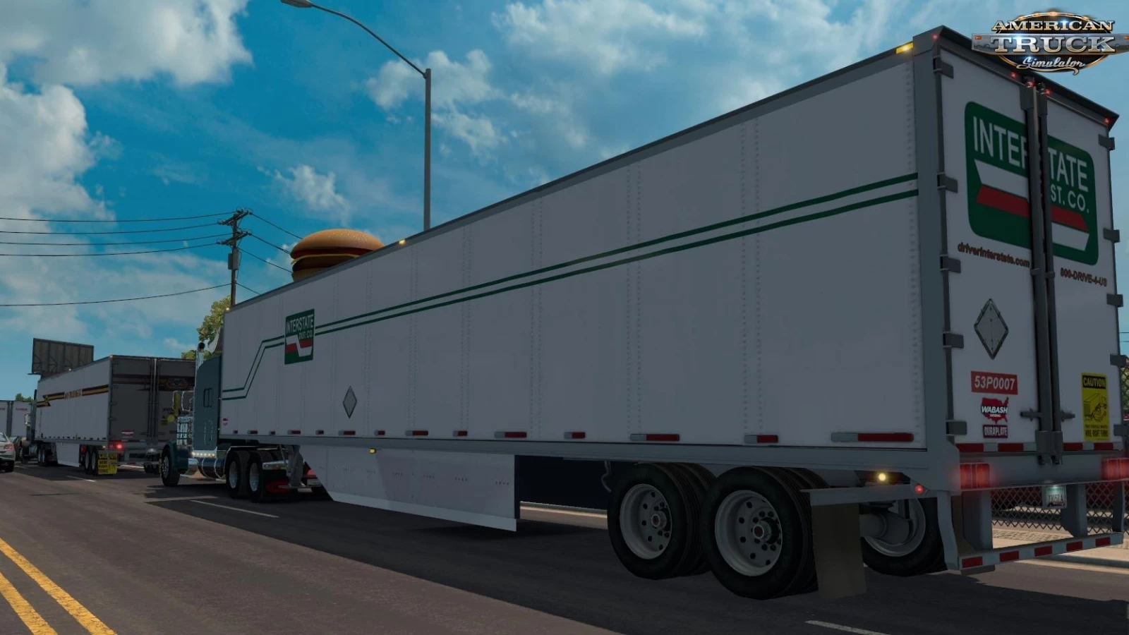Trailer Wabash Duraplate + Skins v4.1 (1.41.x) for ATS