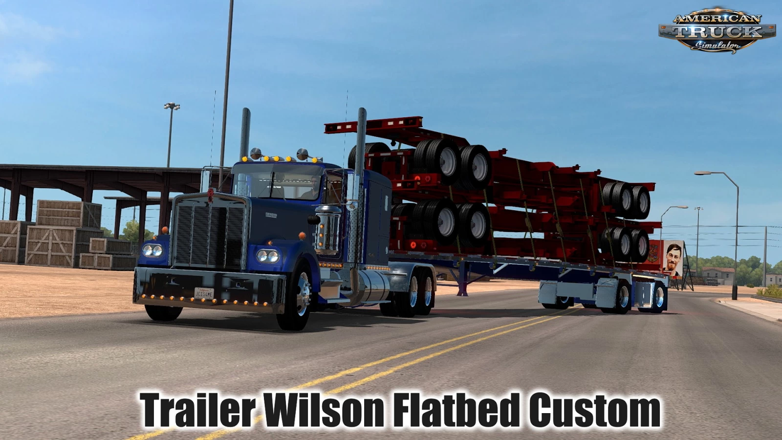 Trailer Wilson Flatbed Custom v1.6 (1.46.x) for ATS