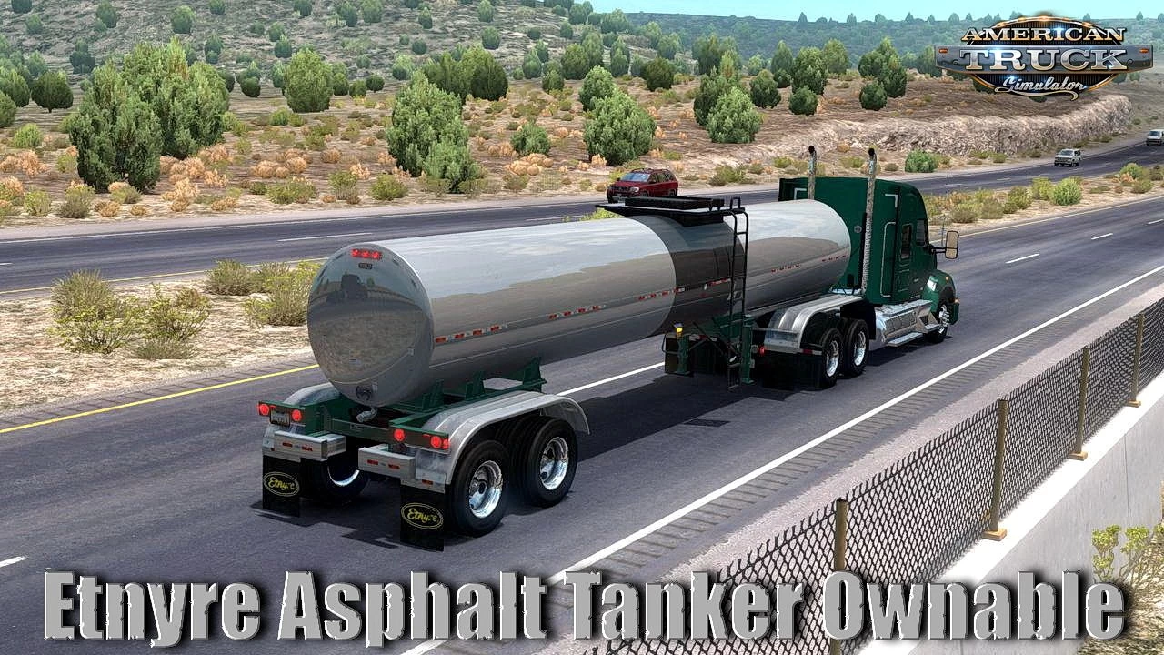 Trailer Etnyre Asphalt Tanker Ownable v3.1 (1.41.x) for ATS