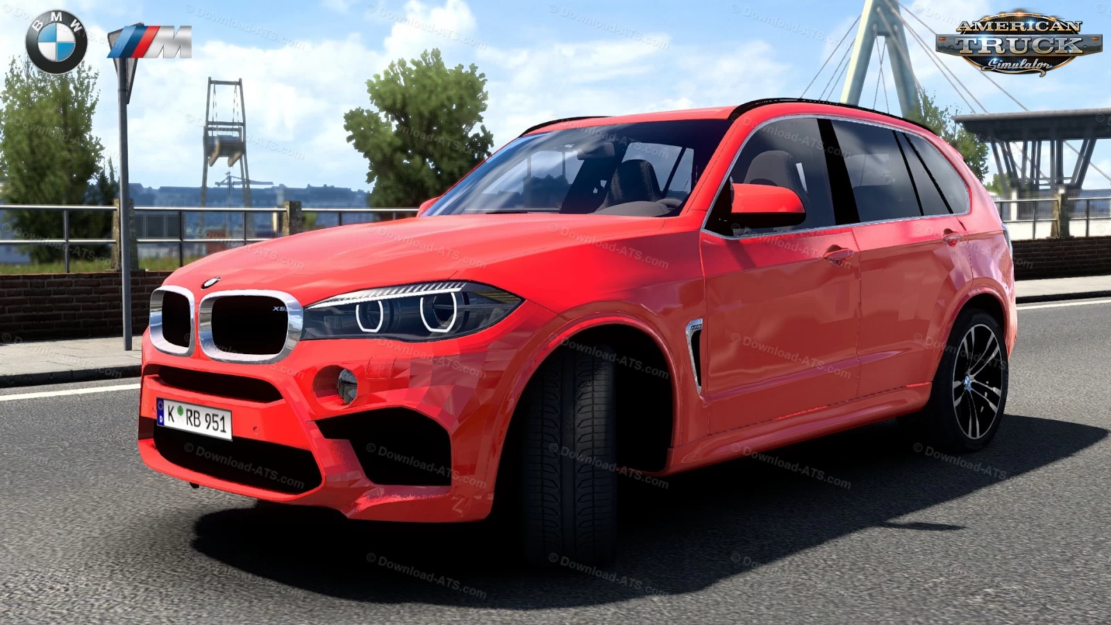 BMW X5M F85 + Interior 2016 v2.0 (1.41.x) for ATS