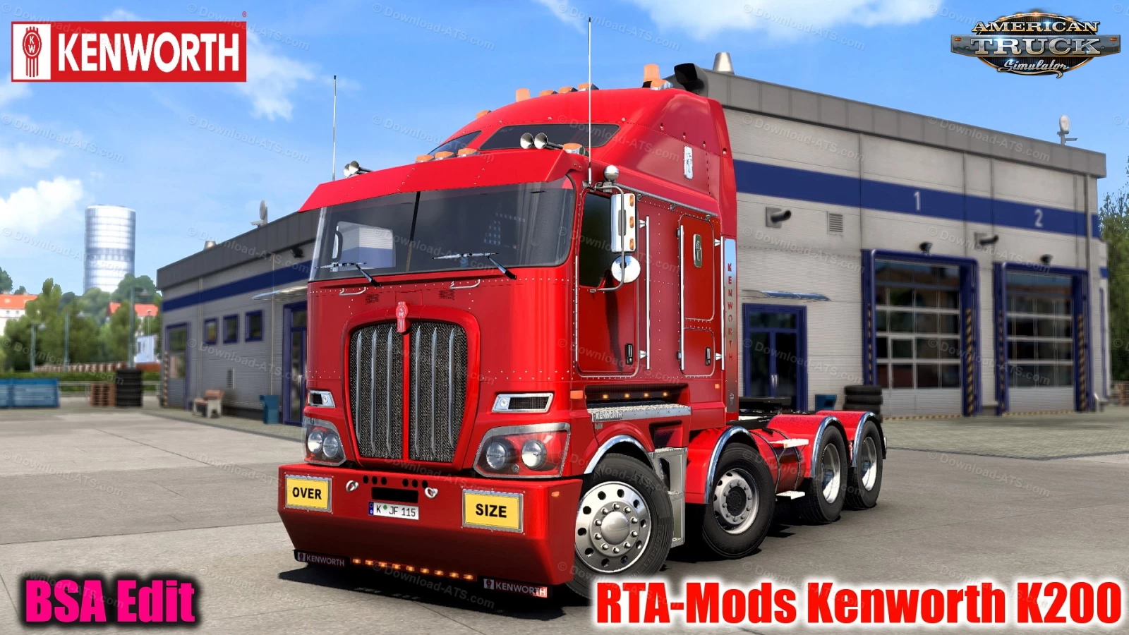 RTA-Mods Kenworth K200 v14.150 (BSA Edit) (1.50.x) for ATS