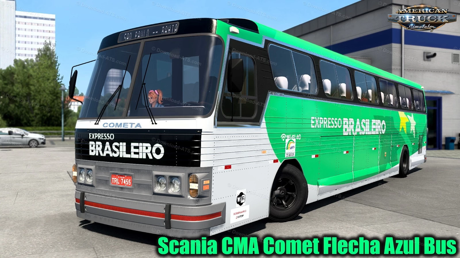 Scania CMA Comet Flecha Azul Bus v3.5 (1.47.x) for ATS